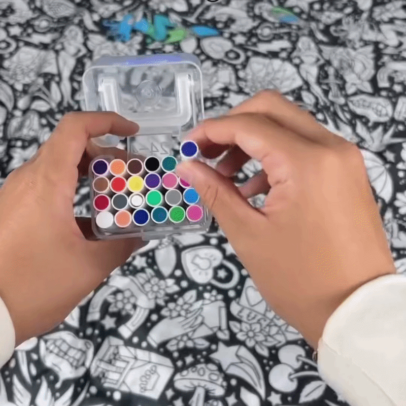 Creative Coloring Blanket