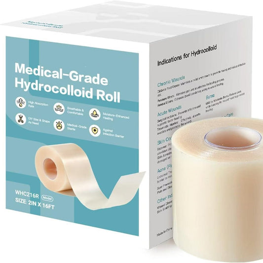 Hydrocolloid Patch Roll (Cut-to-Size Wound Care)