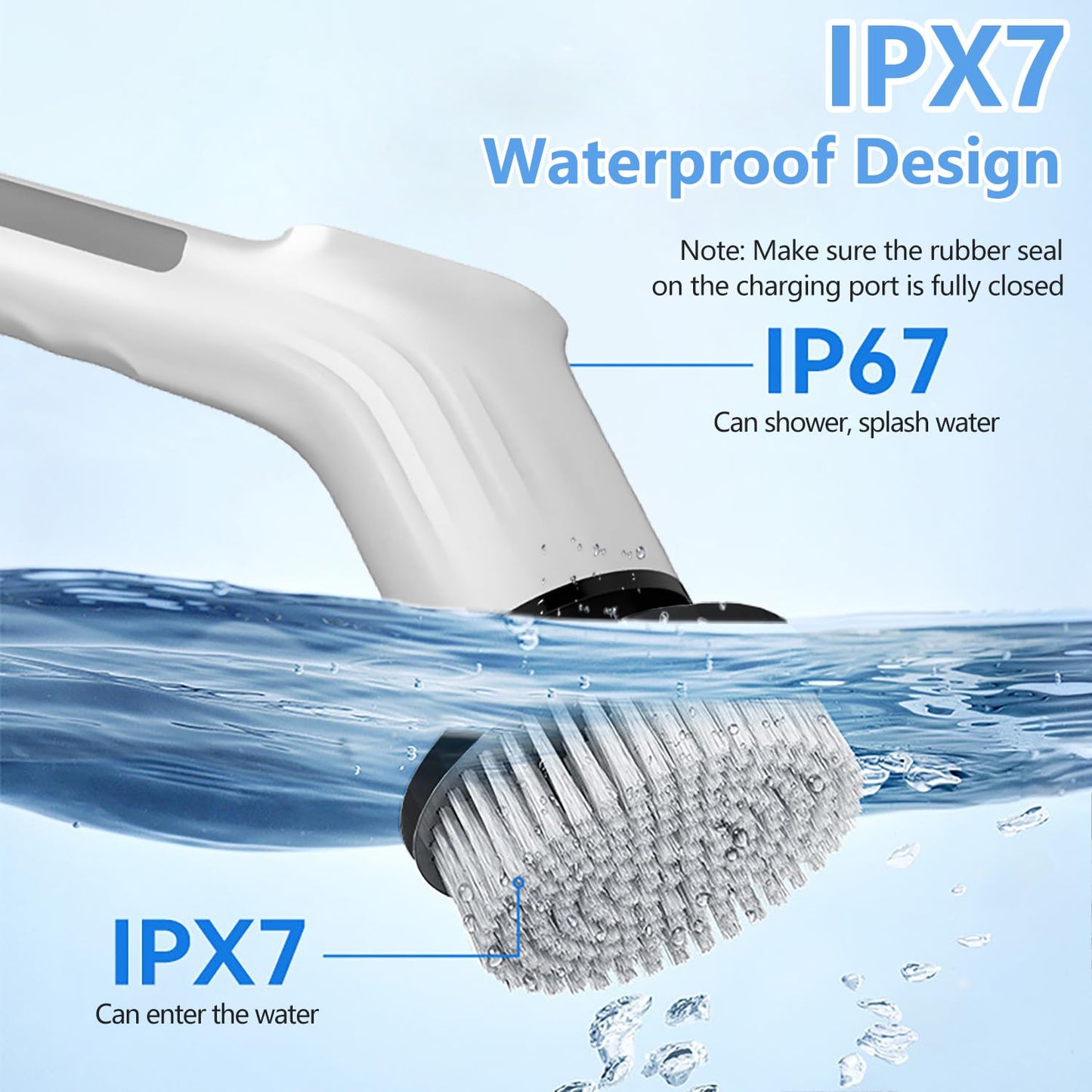 9 in 1 Electric Spin Scrubber