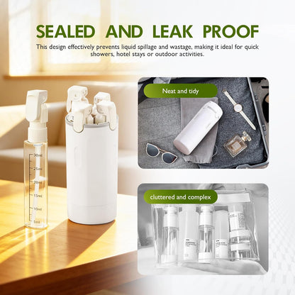 4-in-1 Travel Refillable Bottle Set