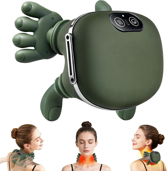 Premium 4D Shiatsu Neck & Shoulder Massager with Heat