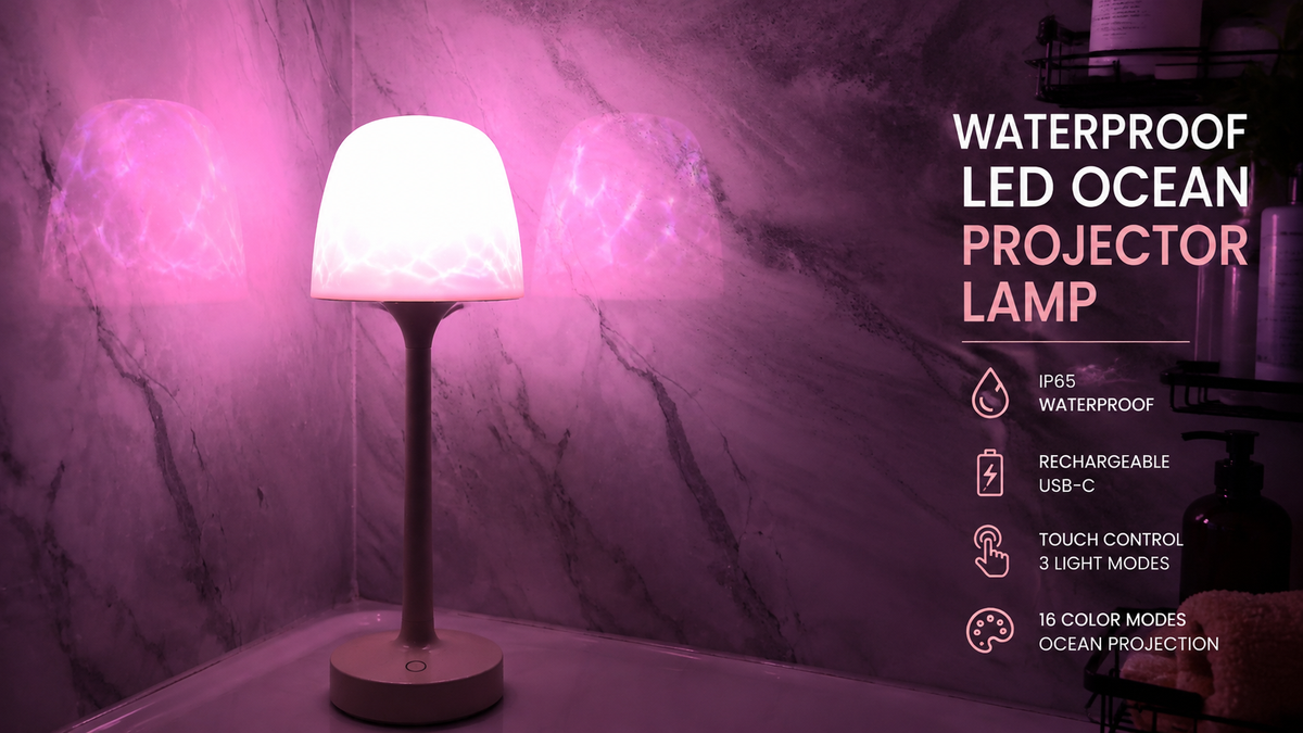 Ocean Wave Projector Lamp