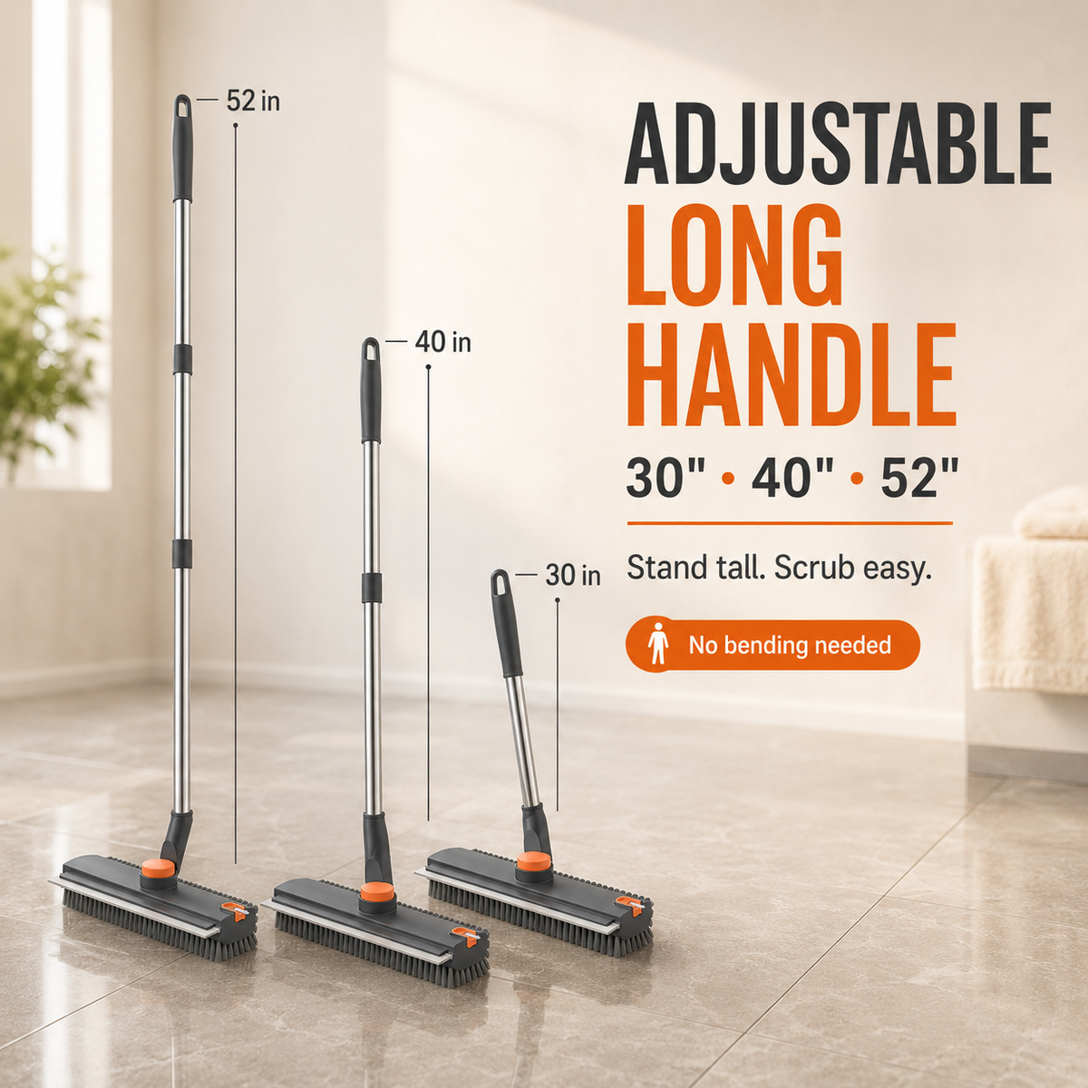 3-in-1 Multipurpose Scrub Brush