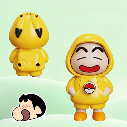Shin-chan Face Rotating Keychain ( Buy 1 Get 1 FREE )