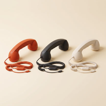 Retro Phone Headset USB-C
