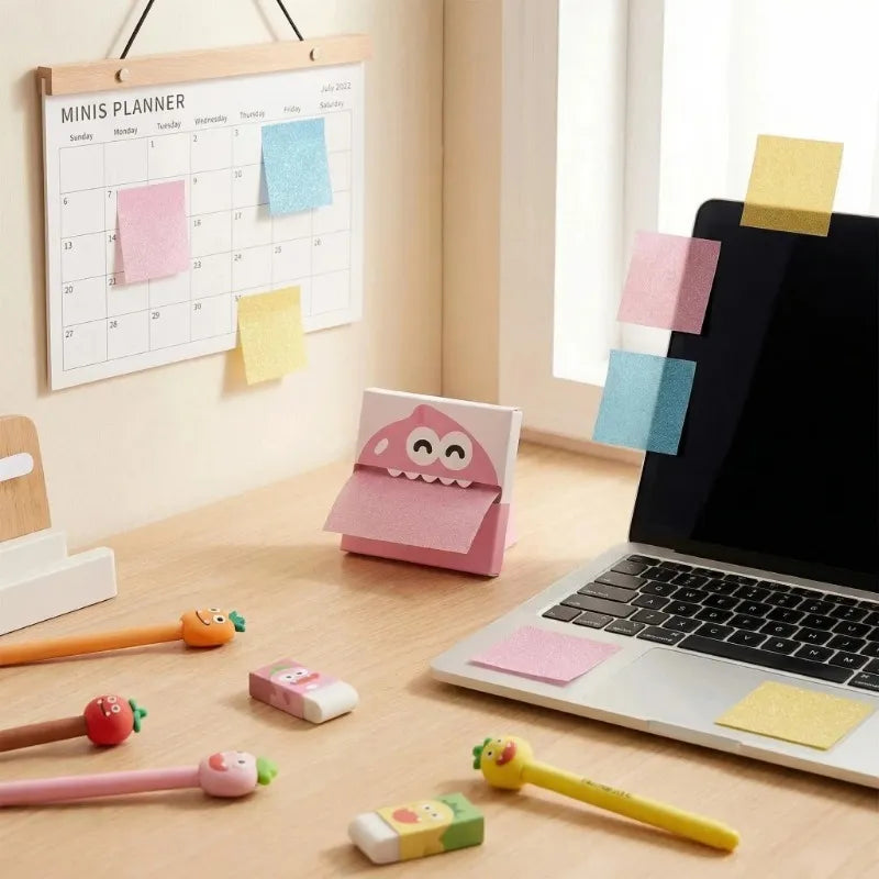 Pull Out Glitter Sticky Notes